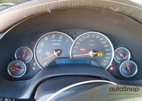 2009 Chevrolet Corvette Zr-1 z USA, uszkodzony, nr VIN 1G1YR26RX95801053